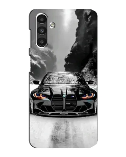 Чехол для Samsung Galaxy M34 (5G) с картинкой «BMW — акварельный дрифт» Чехол для Samsung Galaxy M34 (5G) с картинкой «BMW — акварельный дрифт»