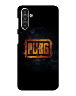 Чохол для Samsung Galaxy M34 (5G) з картинкою «PUBG — золотий логотип»