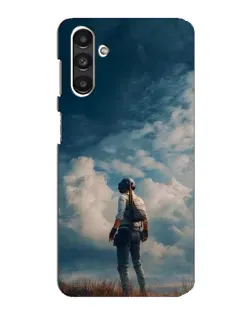 Чохол для Samsung Galaxy M34 (5G) з картинкою «Герой PUBG на скелі»
