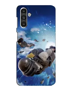 Чохол для Samsung Galaxy M34 (5G) з картинкою «Десант PUBG — стрибок»