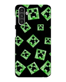 Чехол для Samsung Galaxy M34 (5G) с картинкой «Паттерн с криперами» Чехол для Samsung Galaxy M34 (5G) с картинкой «Паттерн с криперами»