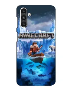Чехол для Samsung Galaxy M34 (5G) с картинкой «Minecraft ледяной мир» Чехол для Samsung Galaxy M34 (5G) с картинкой «Minecraft ледяной мир»