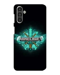 Чехол для Samsung Galaxy M34 (5G) с картинкой «Minecraft Diamond лого» Чехол для Samsung Galaxy M34 (5G) с картинкой «Minecraft Diamond лого»