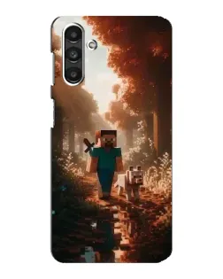 Чехол для Samsung Galaxy M34 (5G) с картинкой «Стив в лесу» Чехол для Samsung Galaxy M34 (5G) с картинкой «Стив в лесу»