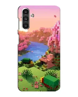 Чехол для Samsung Galaxy M34 (5G) с картинкой «Розовое дерево Minecraft» Чехол для Samsung Galaxy M34 (5G) с картинкой «Розовое дерево Minecraft»
