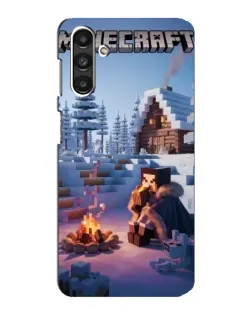 Чехол для Samsung Galaxy M34 (5G) с картинкой «Зимний Minecraft» Чехол для Samsung Galaxy M34 (5G) с картинкой «Зимний Minecraft»