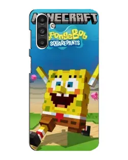 Чехол для Samsung Galaxy M34 (5G) с картинкой «Губка Боб Minecraft» Чехол для Samsung Galaxy M34 (5G) с картинкой «Губка Боб Minecraft»