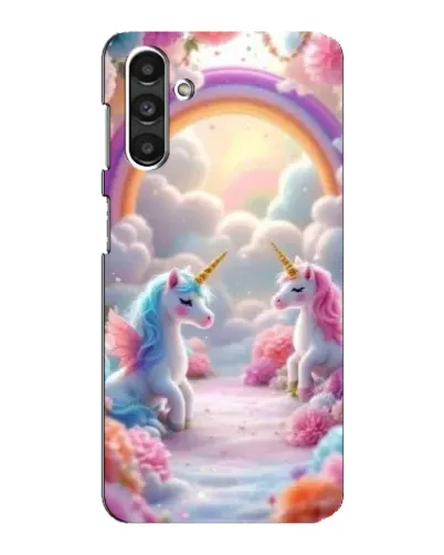 Чехол для Samsung Galaxy M34 (5G) с картинкой «Радуга и единороги» Чехол для Samsung Galaxy M34 (5G) с картинкой «Радуга и единороги»