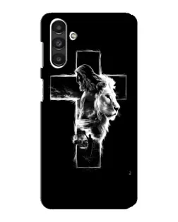 Чехол для Samsung Galaxy M34 (5G) с картинкой «Сияющий крест Jesus»