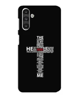 Чехол для Samsung Galaxy M34 (5G) с картинкой «Текстовый крест»
