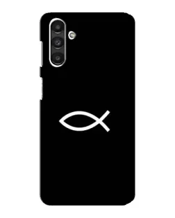 Чехол для Samsung Galaxy M34 (5G) с картинкой «Символ рыбы Jesus»
