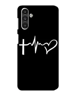Чехол для Samsung Galaxy M34 (5G) с картинкой «Пульс веры»