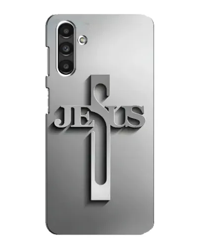 Чехол для Samsung Galaxy M34 (5G) с картинкой «Металлический крест Jesus» Чехол для Samsung Galaxy M34 (5G) с картинкой «Металлический крест Jesus»