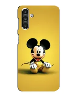 Чехол для Samsung Galaxy M34 (5G) с картинкой «Микки на желтом»