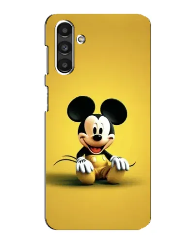 Чехол для Samsung Galaxy M34 (5G) с картинкой «Микки на желтом»