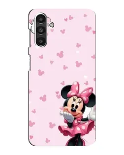 Чехол для Samsung Galaxy M34 (5G) с картинкой «Минни Маус и сердечки»