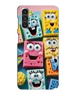 Чехол для Samsung Galaxy M34 (5G) с картинкой «Цветные губки»