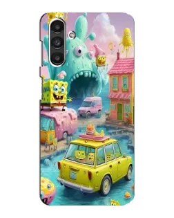 Чехол для Samsung Galaxy M34 (5G) с картинкой «Монстр-трак приключения»