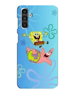 Чехол для Samsung Galaxy M34 (5G) с картинкой «Спанч Боб и Патрик»