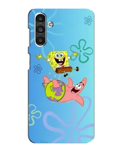 Чехол для Samsung Galaxy M34 (5G) с картинкой «Спанч Боб и Патрик» Чехол для Samsung Galaxy M34 (5G) с картинкой «Спанч Боб и Патрик»