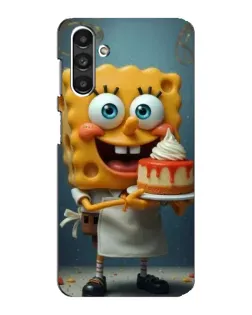 Чехол для Samsung Galaxy M34 (5G) с картинкой «Повар Спанч Боб»