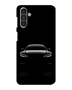 Чехол для Samsung Galaxy M34 (5G) с картинкой «Силуэт Tesla Night»