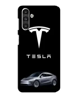 Чехол для Samsung Galaxy M34 (5G) с картинкой «Tesla Model Y»