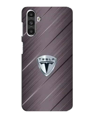 Чехол для Samsung Galaxy M34 (5G) с картинкой «Металлическая текстура Tesla»