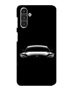 Чехол для Samsung Galaxy M34 (5G) с картинкой «Фары Tesla Night»
