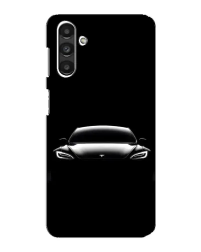 Чехол для Samsung Galaxy M34 (5G) с картинкой «Фары Tesla Night»