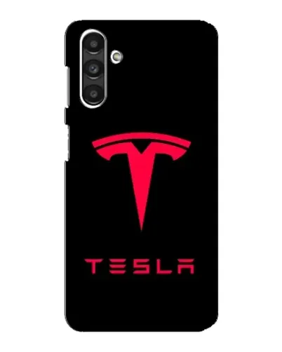Чехол для Samsung Galaxy M34 (5G) с картинкой «Tesla Red Logo»