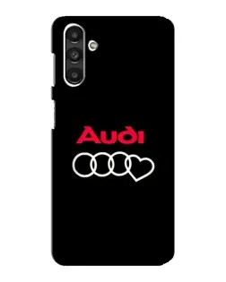 Чехол для Samsung Galaxy M34 (5G) с картинкой «Логотип Audi Heart»