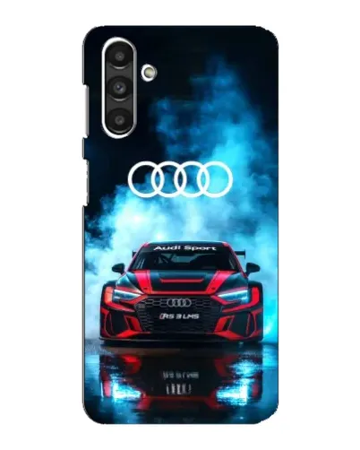 Чехол для Samsung Galaxy M34 (5G) с картинкой «Audi Sport — неон»