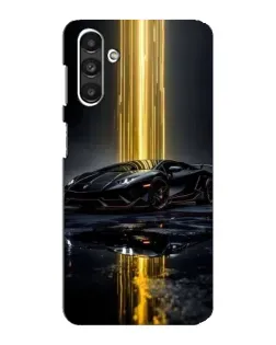 Чехол для Samsung Galaxy M34 (5G) с картинкой «Ночной Lamborghini драйв»