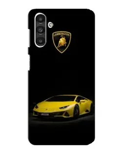 Чехол для Samsung Galaxy M34 (5G) с картинкой «Lamborghini желтый акцент»