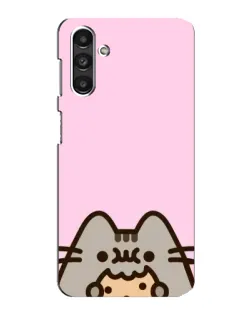 Чехол для Samsung Galaxy M34 (5G) с картинкой «Pusheen и печенье»