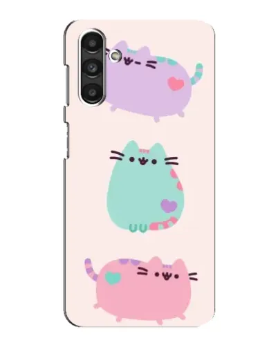 Чехол для Samsung Galaxy M34 (5G) с картинкой «Pusheen трио» Чехол для Samsung Galaxy M34 (5G) с картинкой «Pusheen трио»