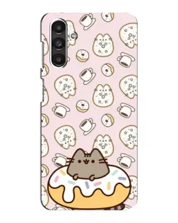 Чехол для Samsung Galaxy M34 (5G) с картинкой «Пушин на пончике» Чехол для Samsung Galaxy M34 (5G) с картинкой «Пушин на пончике»