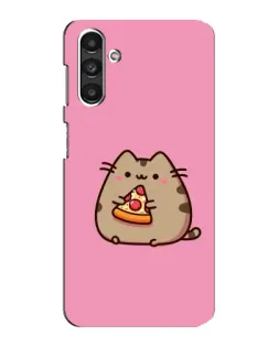 Чехол для Samsung Galaxy M34 (5G) с картинкой «Пушин с пиццей» Чехол для Samsung Galaxy M34 (5G) с картинкой «Пушин с пиццей»