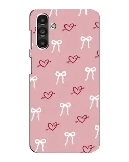 Чехол для Samsung Galaxy M34 (5G) с картинкой «Сердца и банты» Чехол для Samsung Galaxy M34 (5G) с картинкой «Сердца и банты»