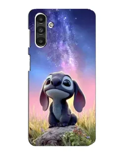 Чехол для Samsung Galaxy M34 (5G) с картинкой «Стич на рассвете»