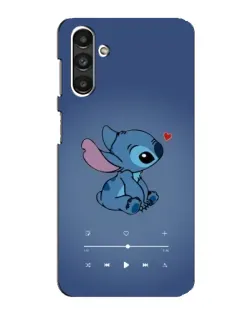Чехол для Samsung Galaxy M34 (5G) с картинкой «Музыкальный Stitch»
