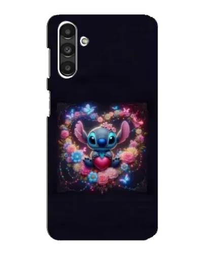 Чехол для Samsung Galaxy M34 (5G) с картинкой «Stitch в цветах» Чехол для Samsung Galaxy M34 (5G) с картинкой «Stitch в цветах»