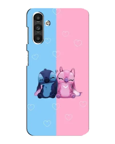 Чехол для Samsung Galaxy M34 (5G) с картинкой «Stitch и Angel Love» Чехол для Samsung Galaxy M34 (5G) с картинкой «Stitch и Angel Love»
