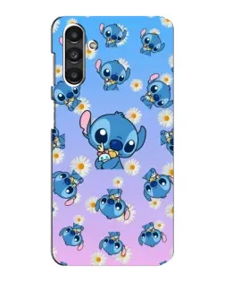 Чехол для Samsung Galaxy M34 (5G) с картинкой «Паттерн со Стичем»