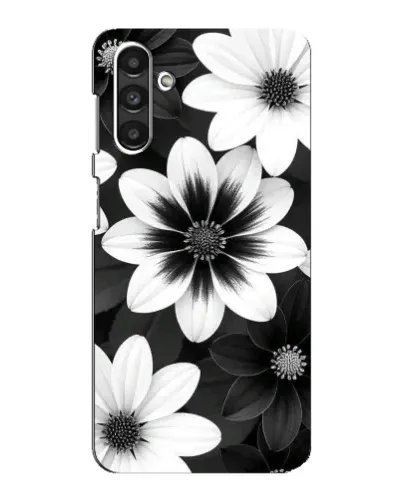 Чехол для Samsung Galaxy M34 (5G) с картинкой «Монохромные астры» Чехол для Samsung Galaxy M34 (5G) с картинкой «Монохромные астры»