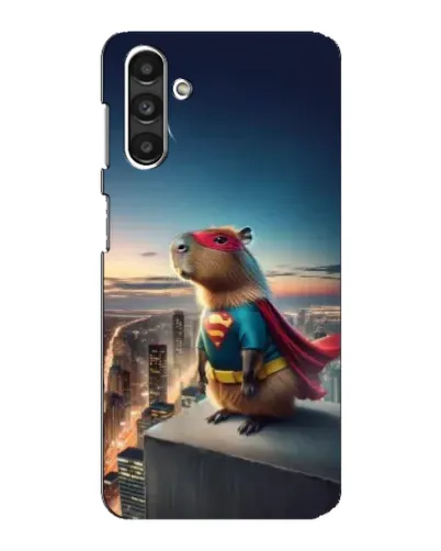 Чехол для Samsung Galaxy M34 (5G) с картинкой «Капи-мен супергерой»