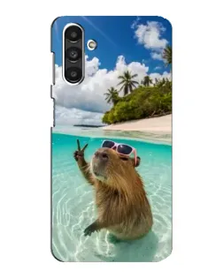 Чохол для Samsung Galaxy M34 (5G) з картинкою «Капібара на морі» Чохол для Samsung Galaxy M34 (5G) з картинкою «Капібара на морі»