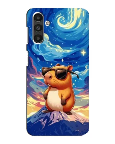 Чехол для Samsung Galaxy M34 (5G) с картинкой «Капибара Ван Гога»