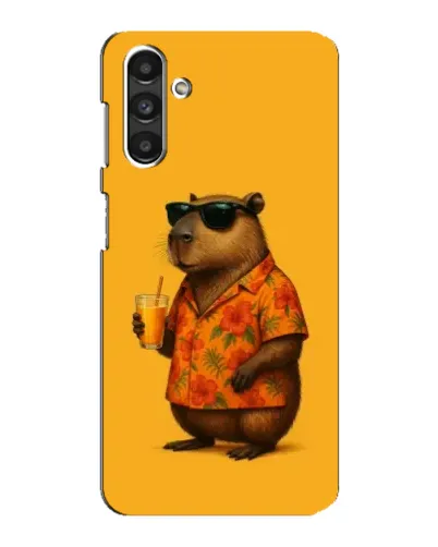 Чехол для Samsung Galaxy M34 (5G) с картинкой «Капибара на отдыхе»